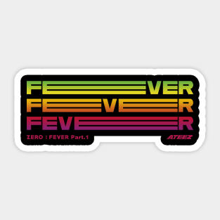 Kpop Ateez Zero Fever Part 1 Sticker